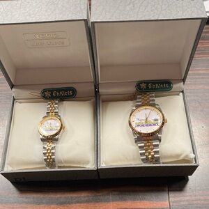 His and Hers Quartz Watches Service Years/Werner Enterprises Dragster NIB